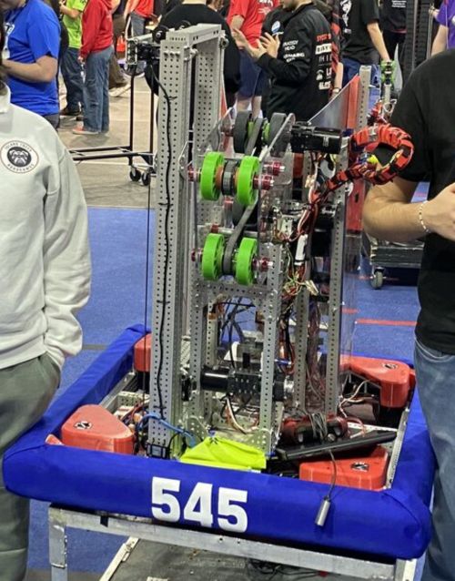 The robot my team made and this programming was for.